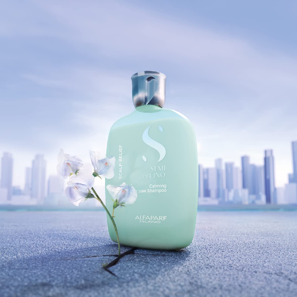 Alfaparf Milano Professional Semi Di Lino Scalp Relief Sulfate Free Shampoo for Sensitive Skin