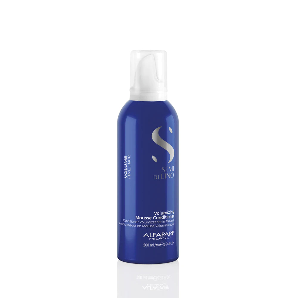 Alfaparf Milano Semi di Lino Volume Conditioner Mousse for Fine Hair