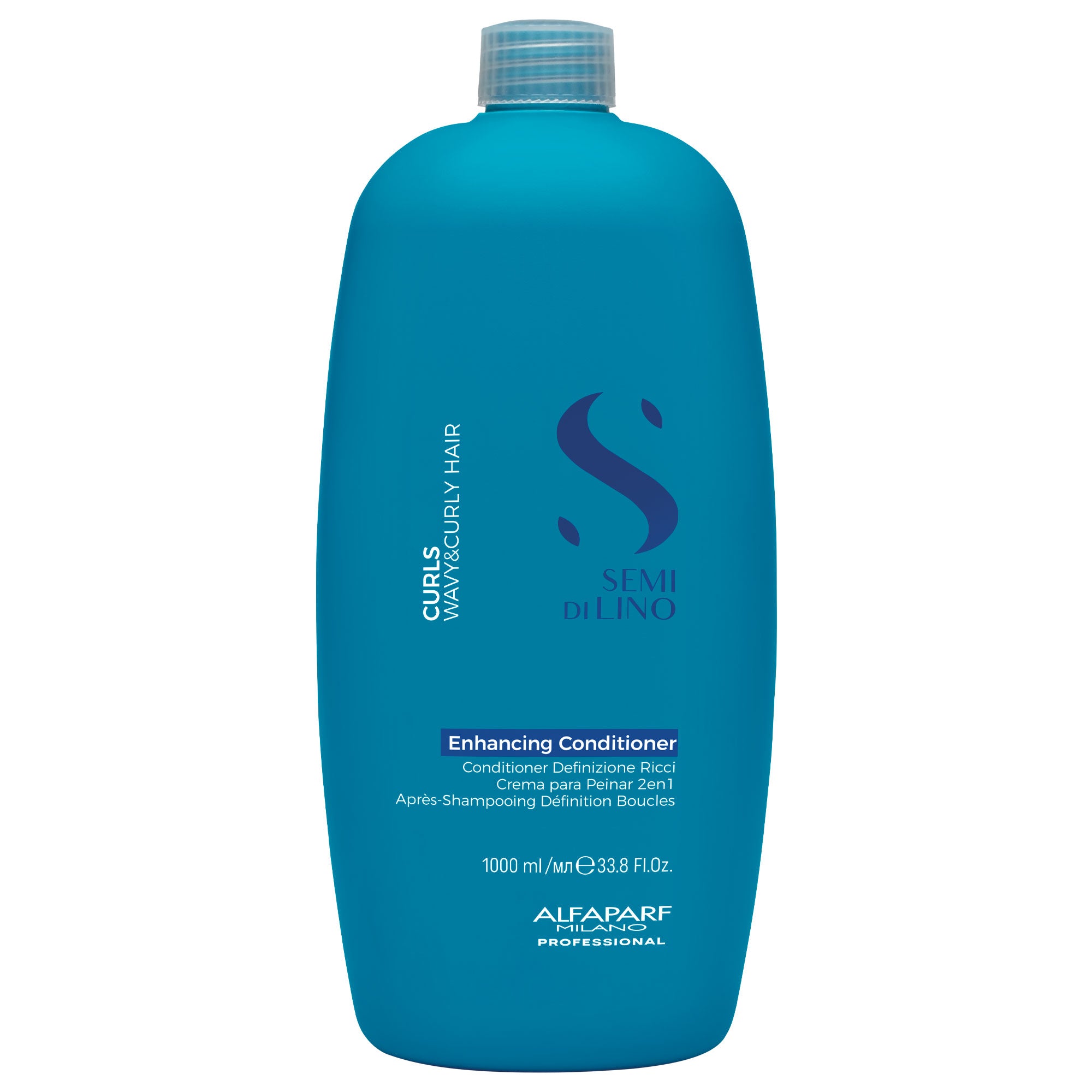 Alfaparf Semi di Lino Conditioner for Curly Hair - Anti-Frizz