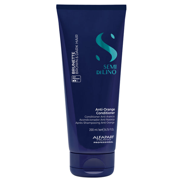Semi di Lino Brunette Anti-Orange Blue Conditioner - Alfaparf