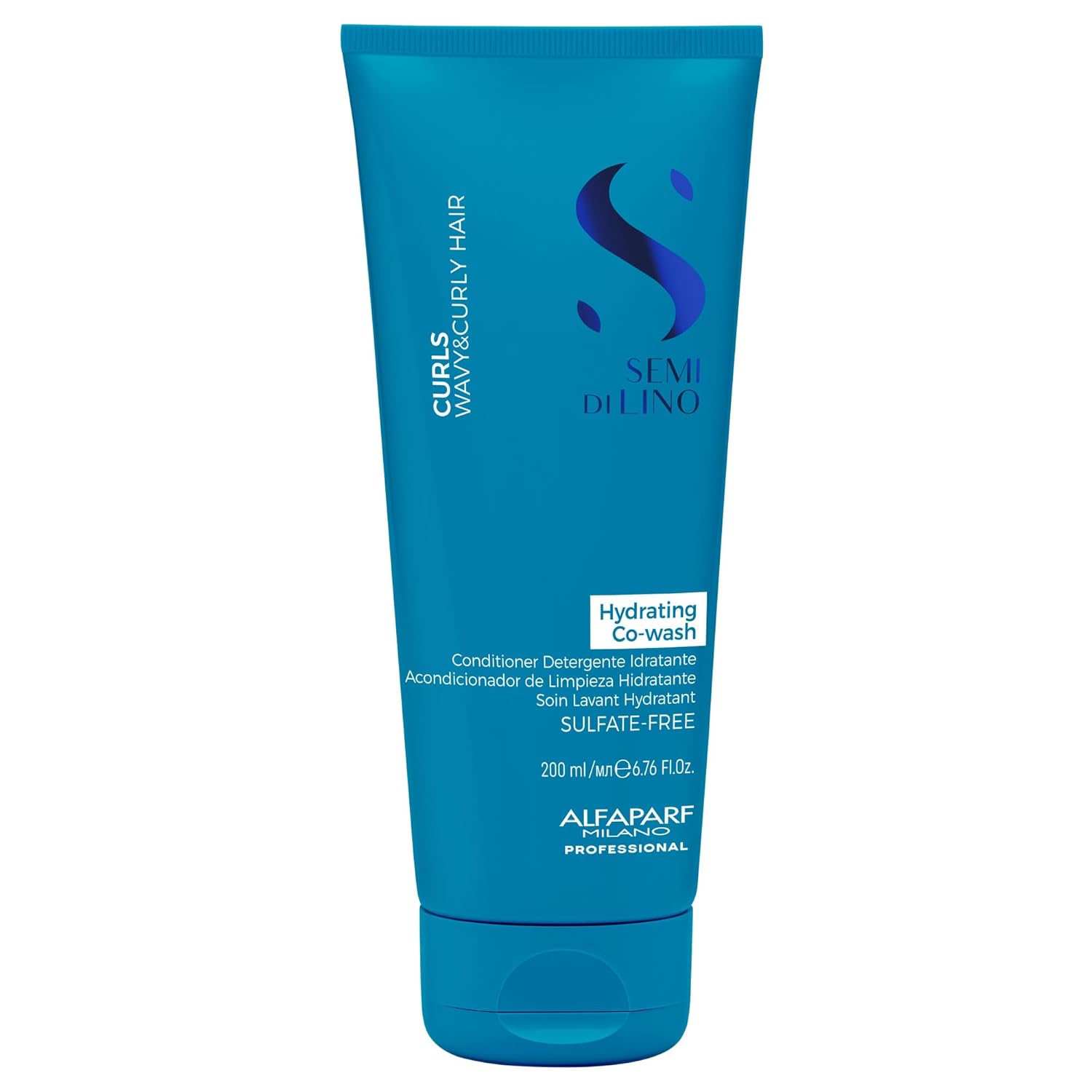 Alfaparf Semi di Lino Sulfate Free Co-Wash for Curly Hair - Anti
