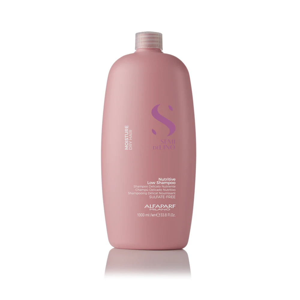 Alfaparf Milano Semi Di Lino Moisture Nutritive Sulfate Free Shampoo for Dry Hair