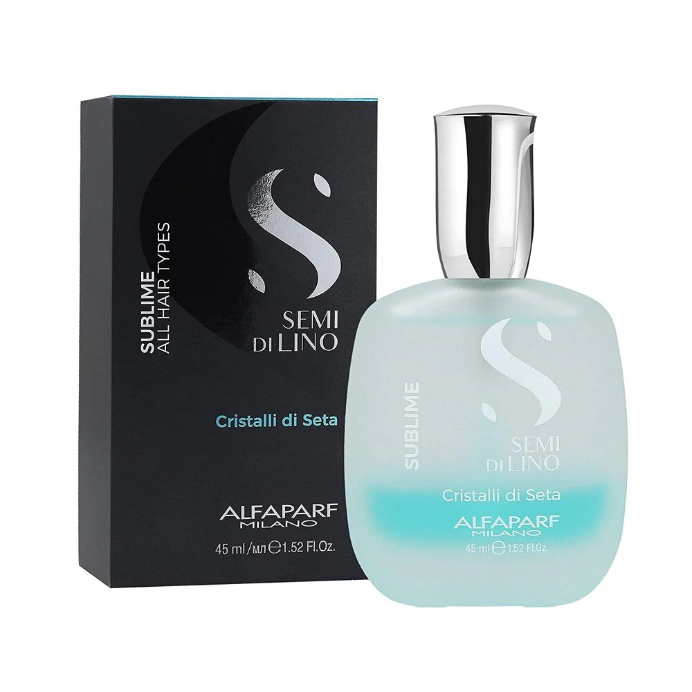 Alfaparf Milano Semi Di Lino Sublime Cristalli Di Seta Hair Oil for Fine Hair