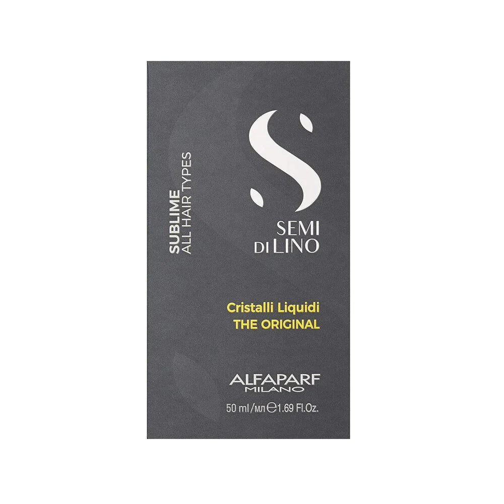 Alfaparf Milano Semi Di Lino Sublime Cristalli Liquidi Hair Oil Serum 