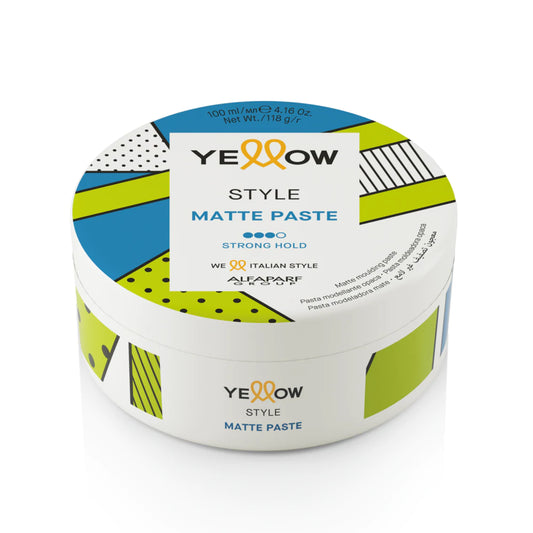 Yellow Professional Strong Hold Matte Paste