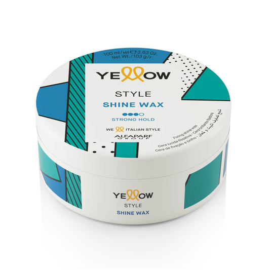 Yellow Professional Strong Hold Shine Wax