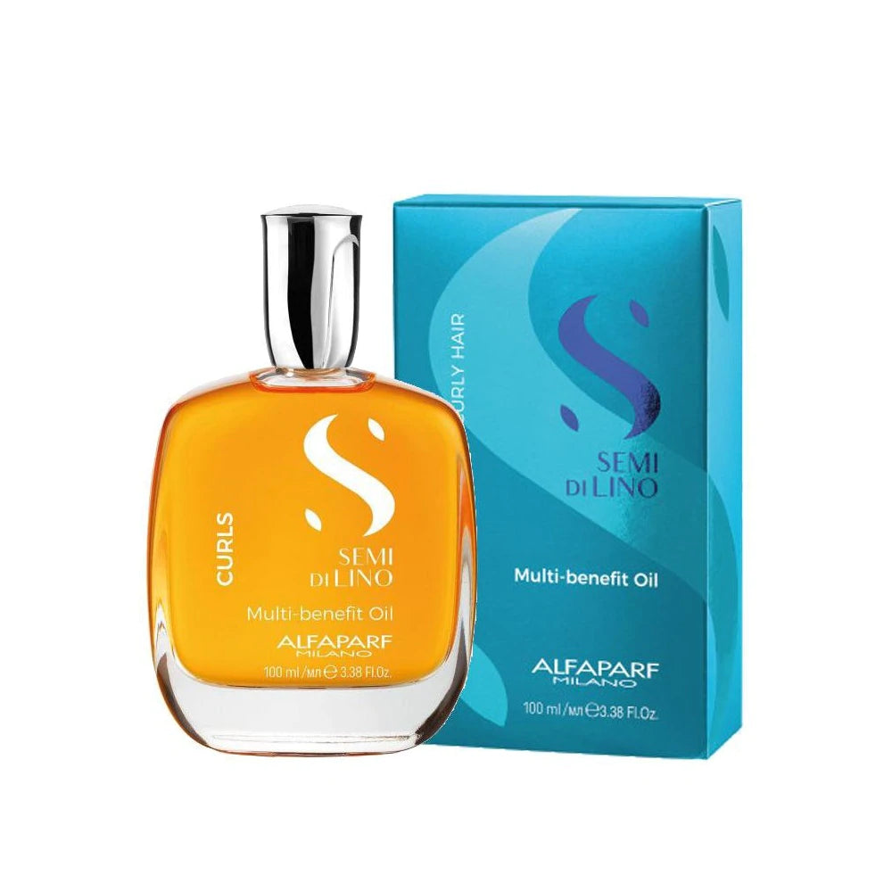 Alfaparf Milano Semi di Lino Multi-Benefit Oil for Curly Hair